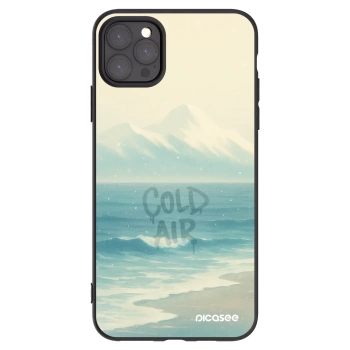 Picasee silikonový černý obal pro Apple iPhone 11 Pro Max - COLD AIR