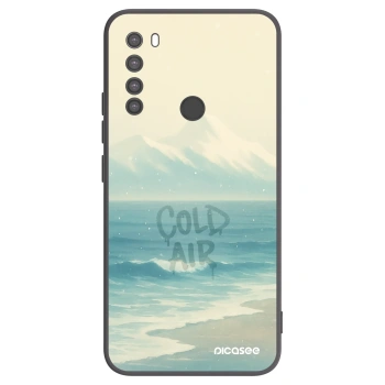 Picasee silikonový černý obal pro Xiaomi Redmi Note 8 - COLD AIR
