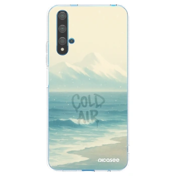 Picasee silikonový průhledný obal pro Huawei Nova 5T - COLD AIR