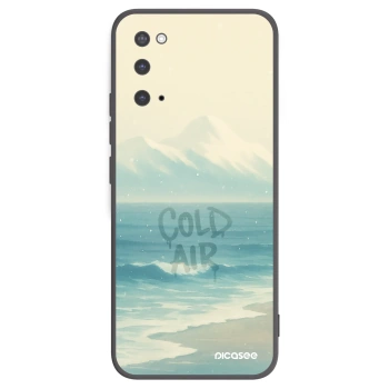 Picasee silikonový černý obal pro Samsung Galaxy S20 G980F - COLD AIR