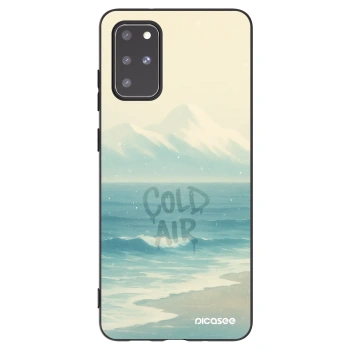 Picasee silikonový černý obal pro Samsung Galaxy S20+ G985F - COLD AIR