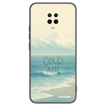 Picasee silikonový černý obal pro Xiaomi Redmi Note 9 Pro - COLD AIR