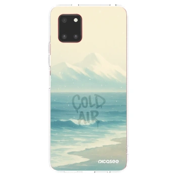 Picasee silikonový průhledný obal pro Samsung Galaxy Note 10 Lite N770F - COLD AIR