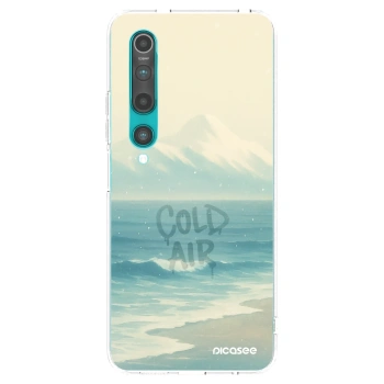 Picasee silikonový průhledný obal pro Xiaomi Mi 10 - COLD AIR
