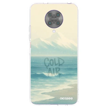 Picasee silikonový průhledný obal pro Xiaomi Poco F2 Pro - COLD AIR