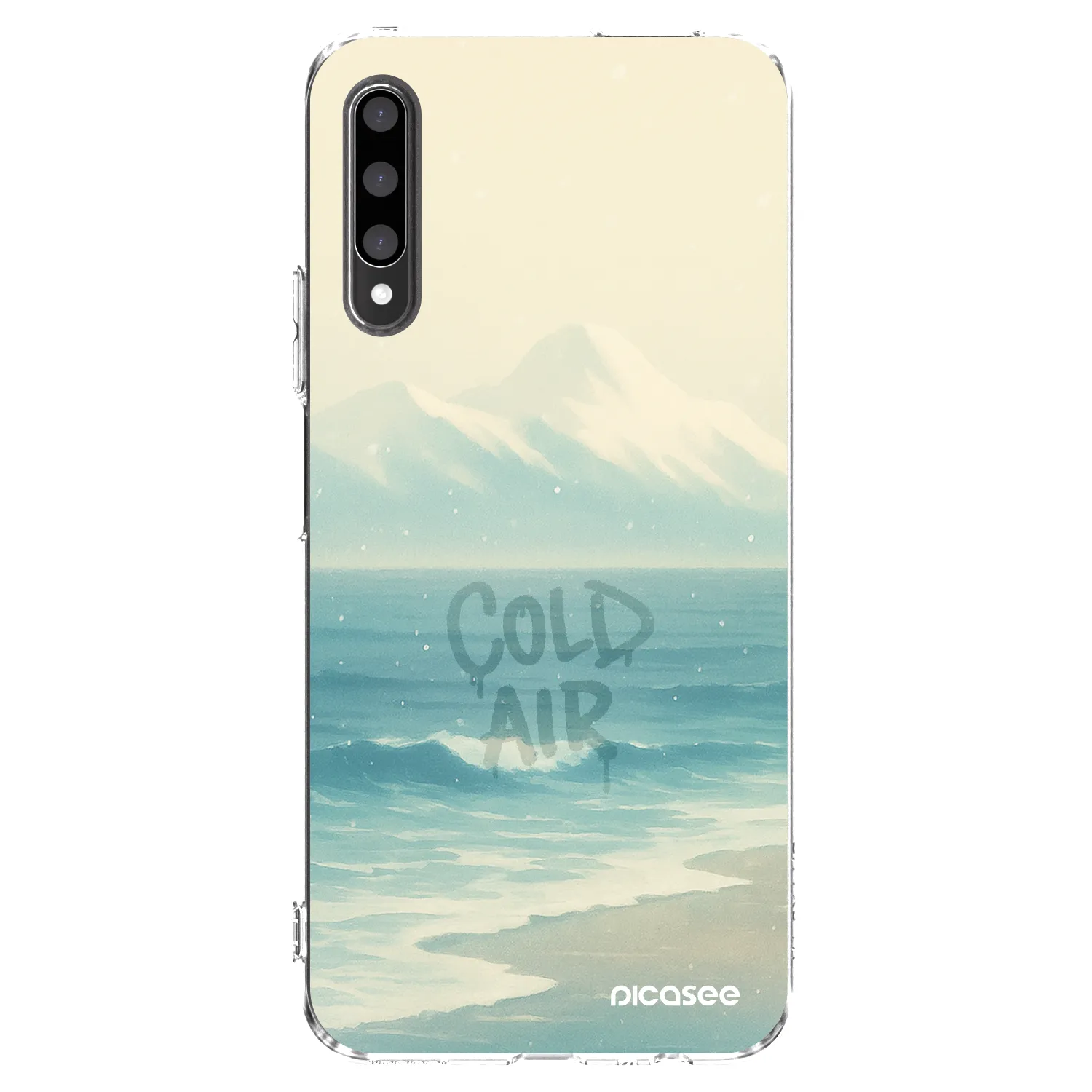 Picasee silikonový průhledný obal pro Honor 9X Pro - COLD AIR