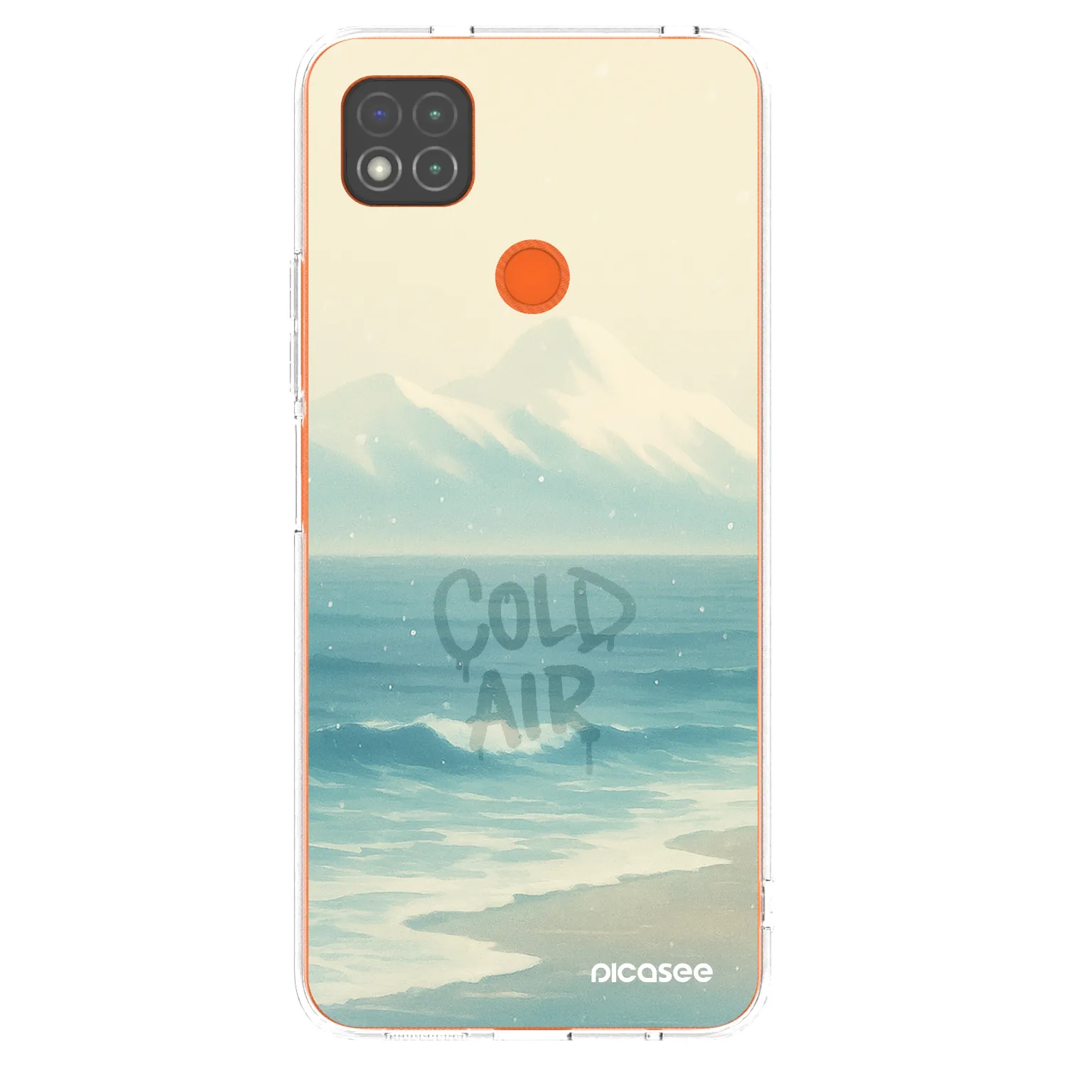 Picasee silikonový průhledný obal pro Xiaomi Redmi 9C - COLD AIR