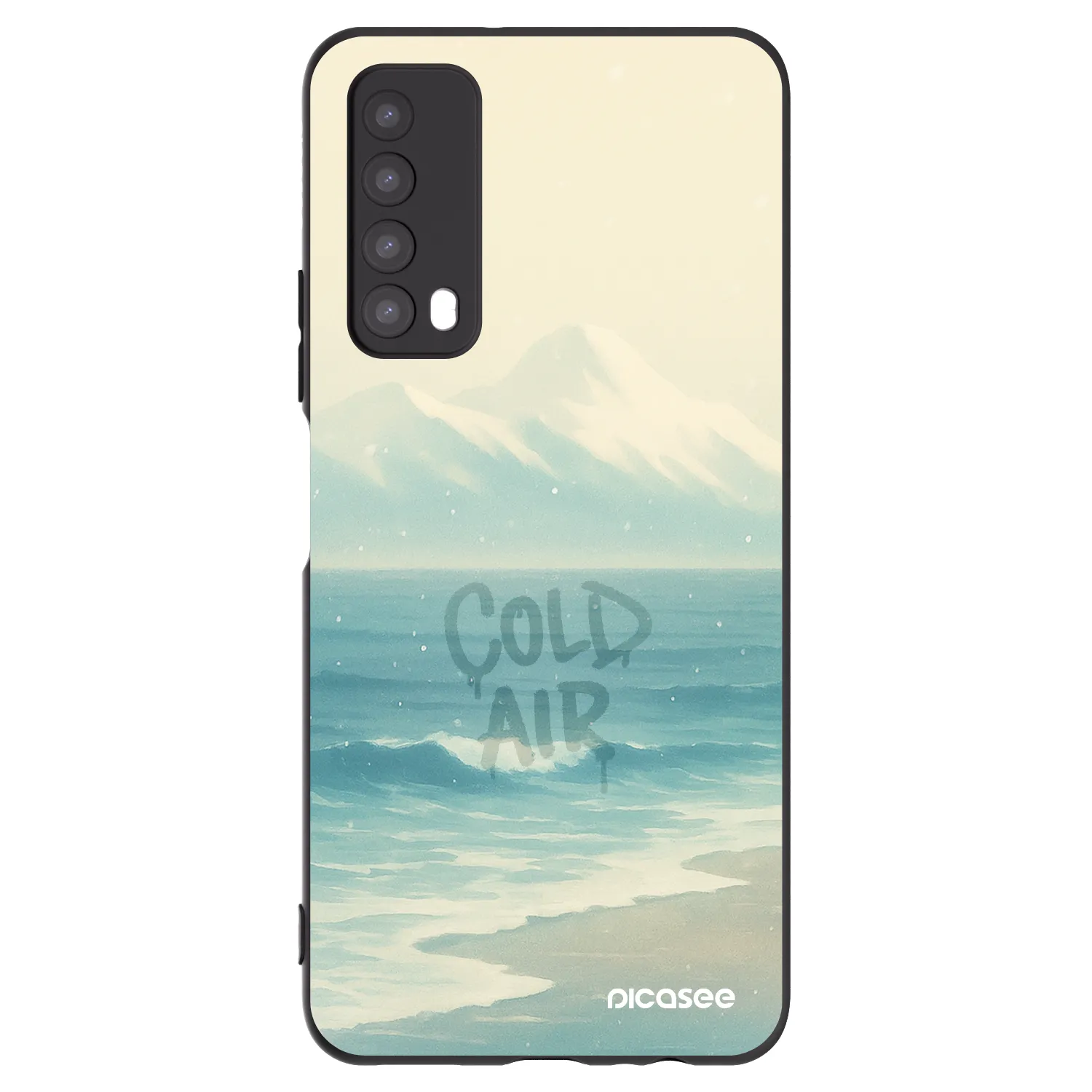 Picasee silikonový černý obal pro Huawei P Smart 2021 - COLD AIR