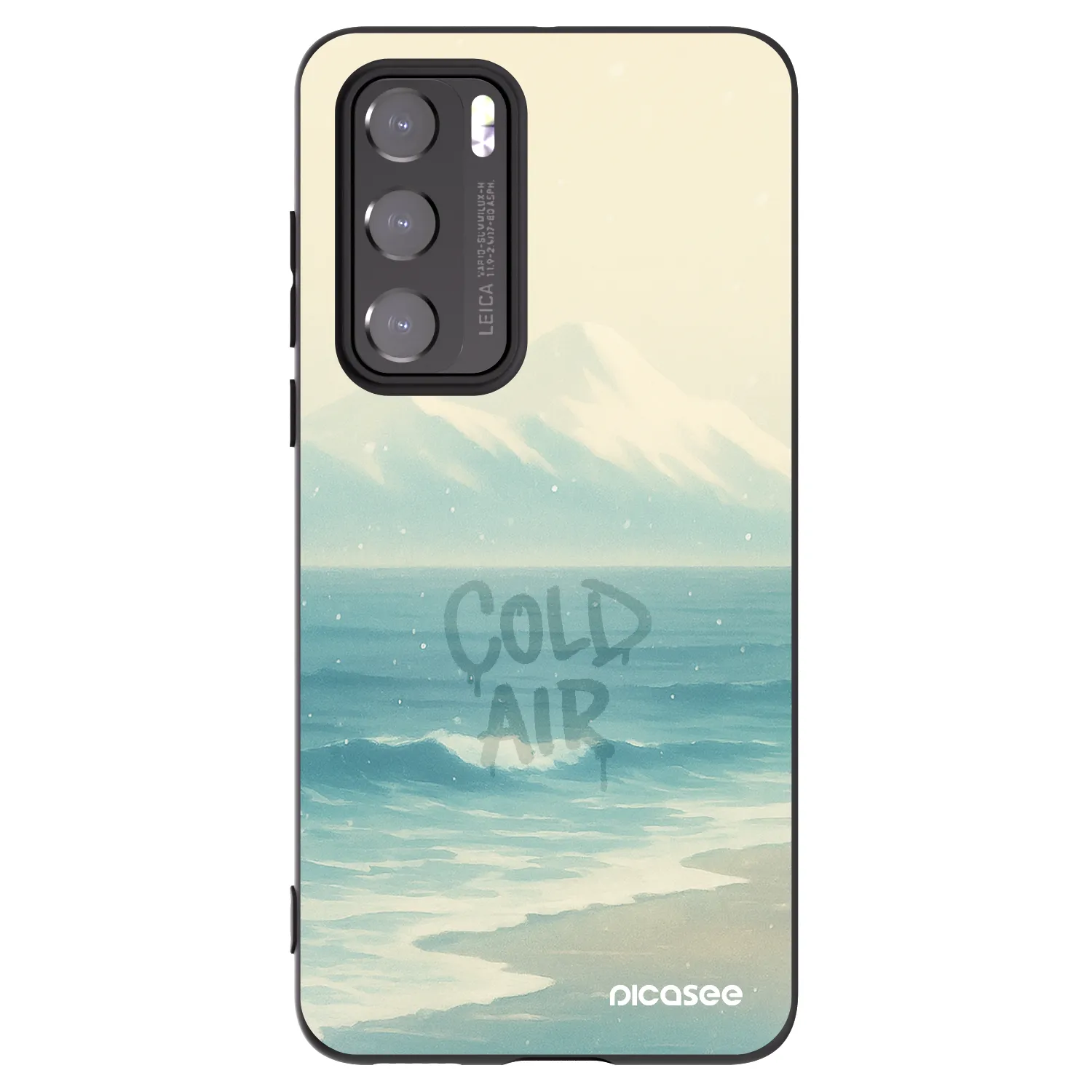 Picasee silikonový černý obal pro Huawei P40 - COLD AIR