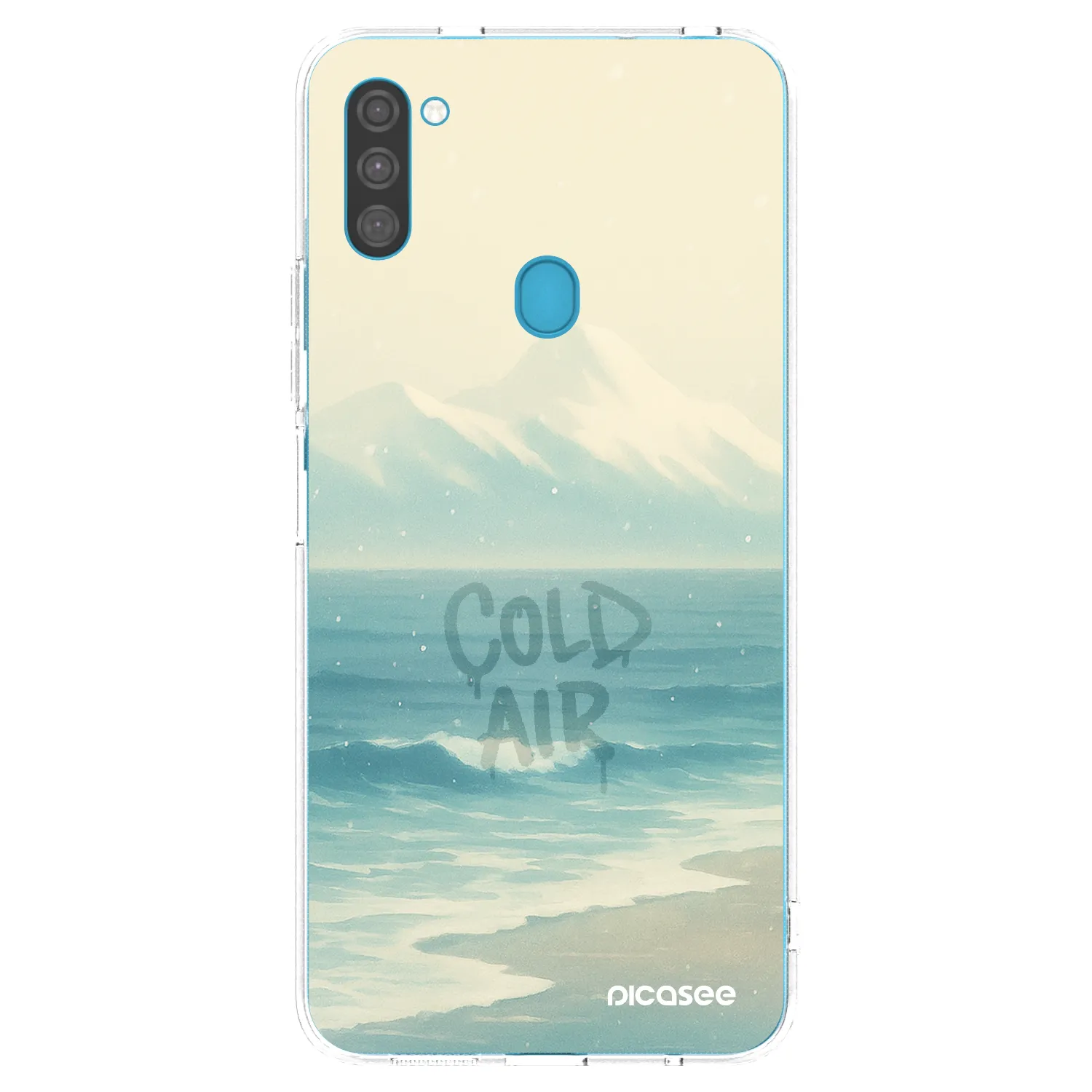 Picasee silikonový průhledný obal pro Samsung Galaxy M11 - COLD AIR