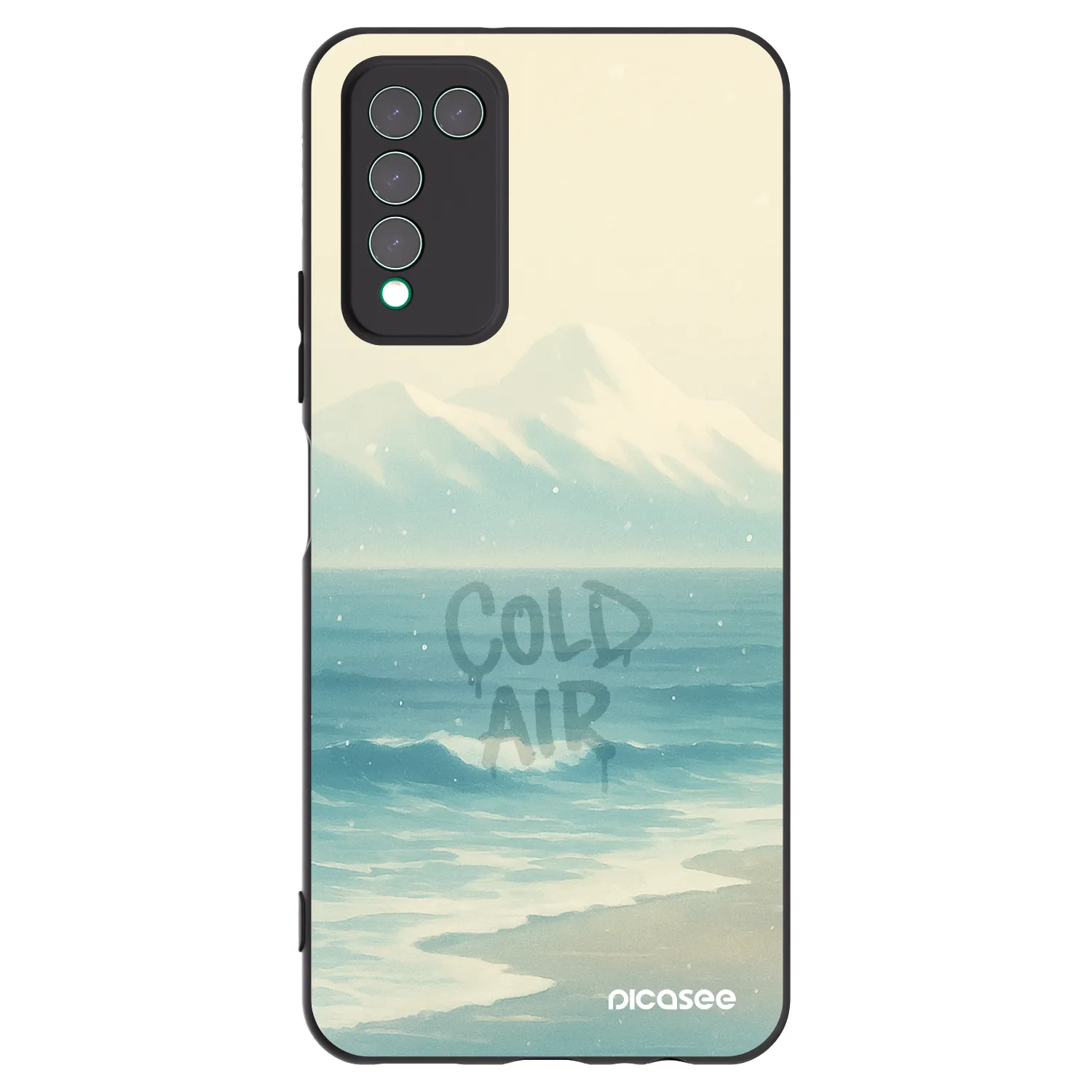Picasee silikonový černý obal pro Honor 10X Lite - COLD AIR