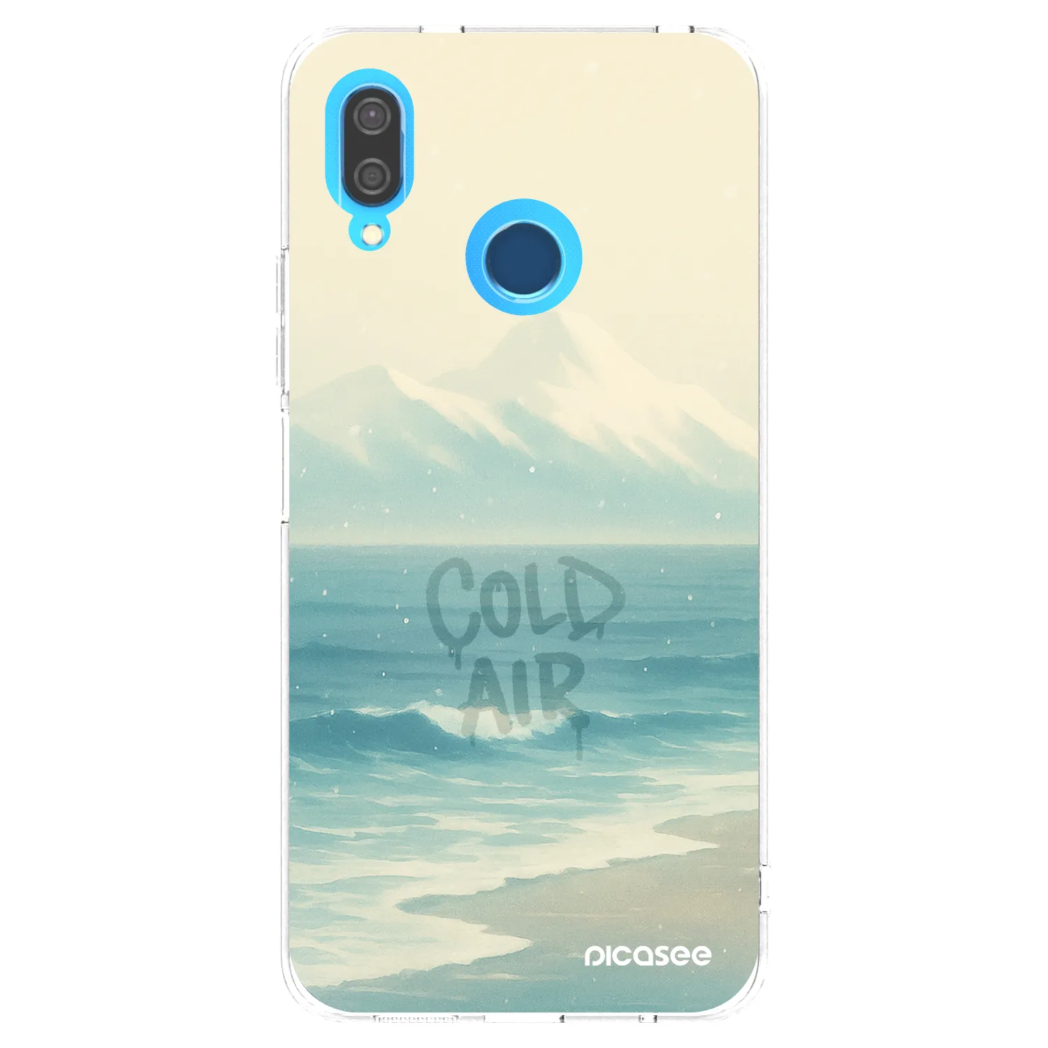 Picasee silikonový průhledný obal pro Huawei P20 Lite - COLD AIR