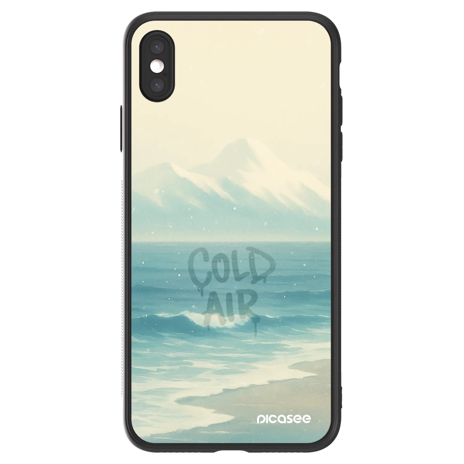Picasee ULTIMATE CASE pro Apple iPhone XS Max - COLD AIR