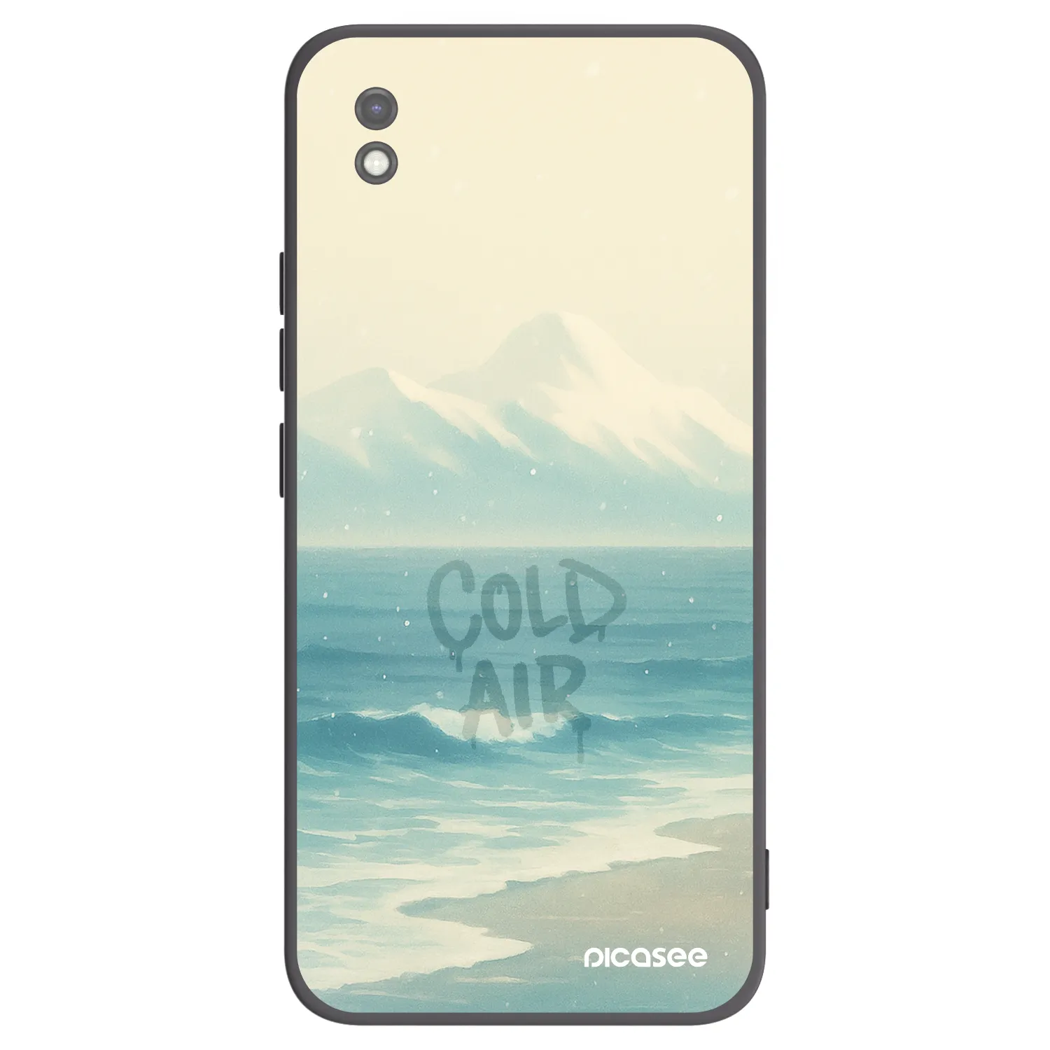 Picasee silikonový černý obal pro Xiaomi Redmi 9AT - COLD AIR