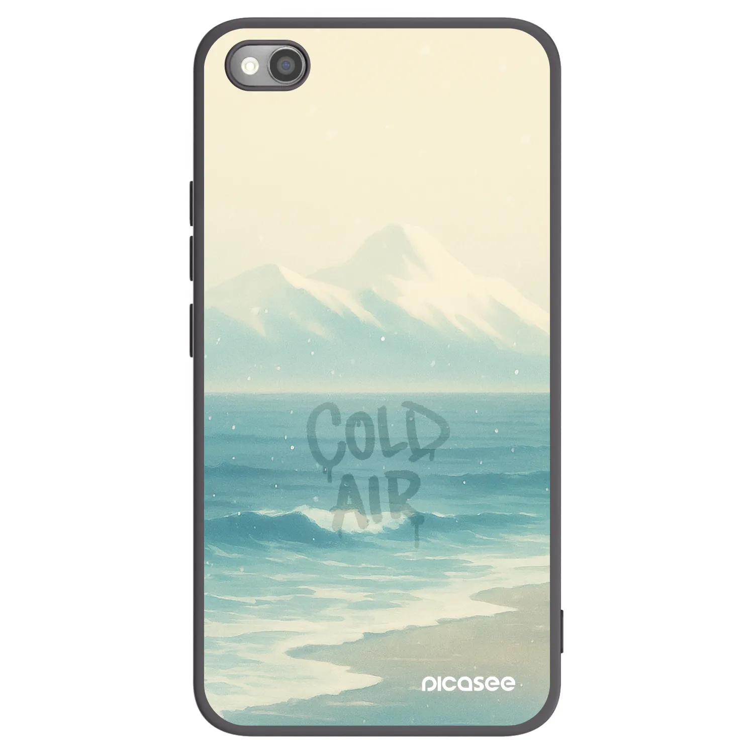 Picasee silikonový černý obal pro Xiaomi Redmi Note 11S 5G - COLD AIR