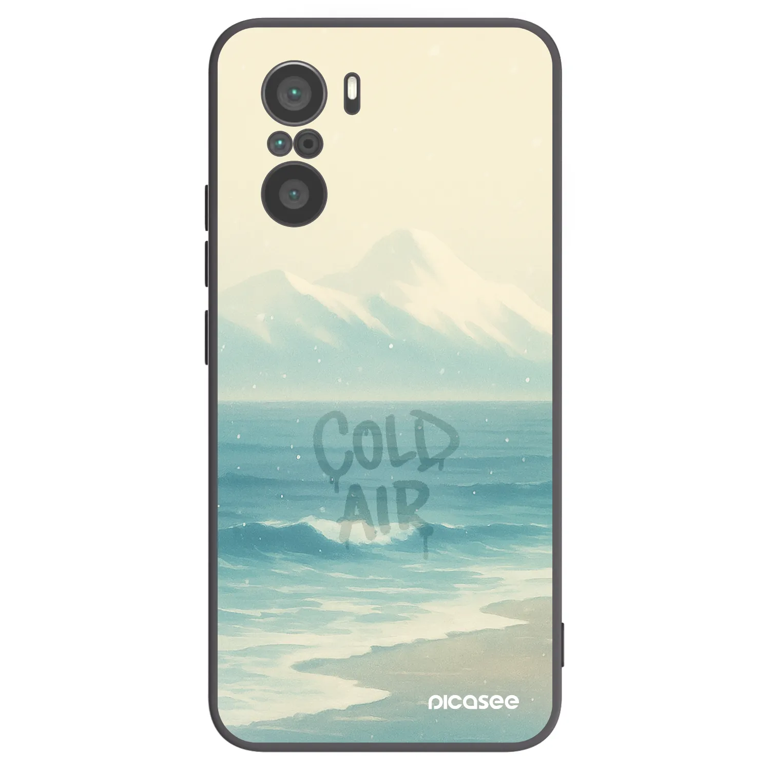Picasee silikonový černý obal pro Xiaomi Poco F3 - COLD AIR