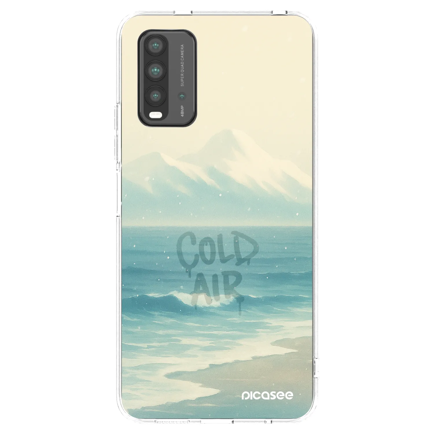 Picasee silikonový černý obal pro Xiaomi Redmi 9T - COLD AIR