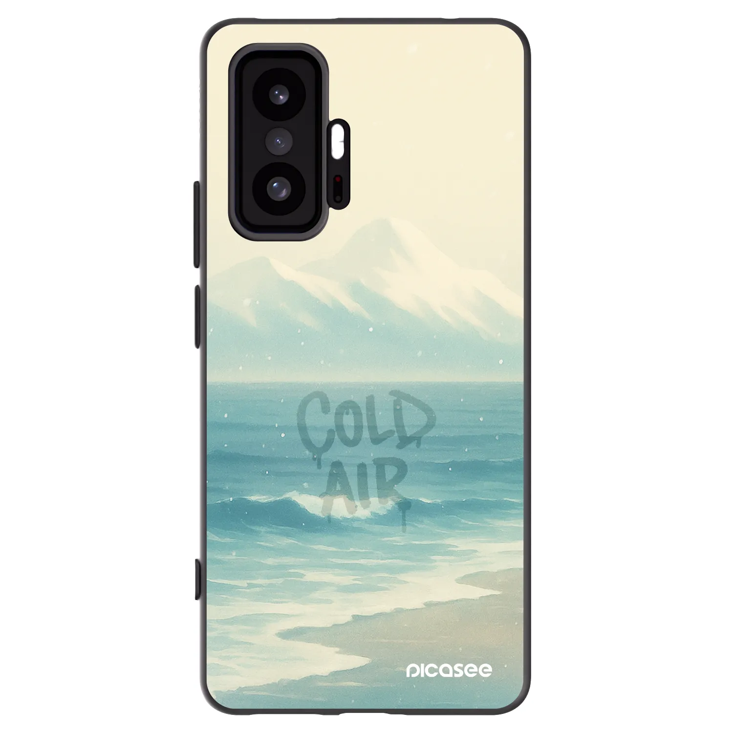 Picasee silikonový černý obal pro Xiaomi 11T - COLD AIR
