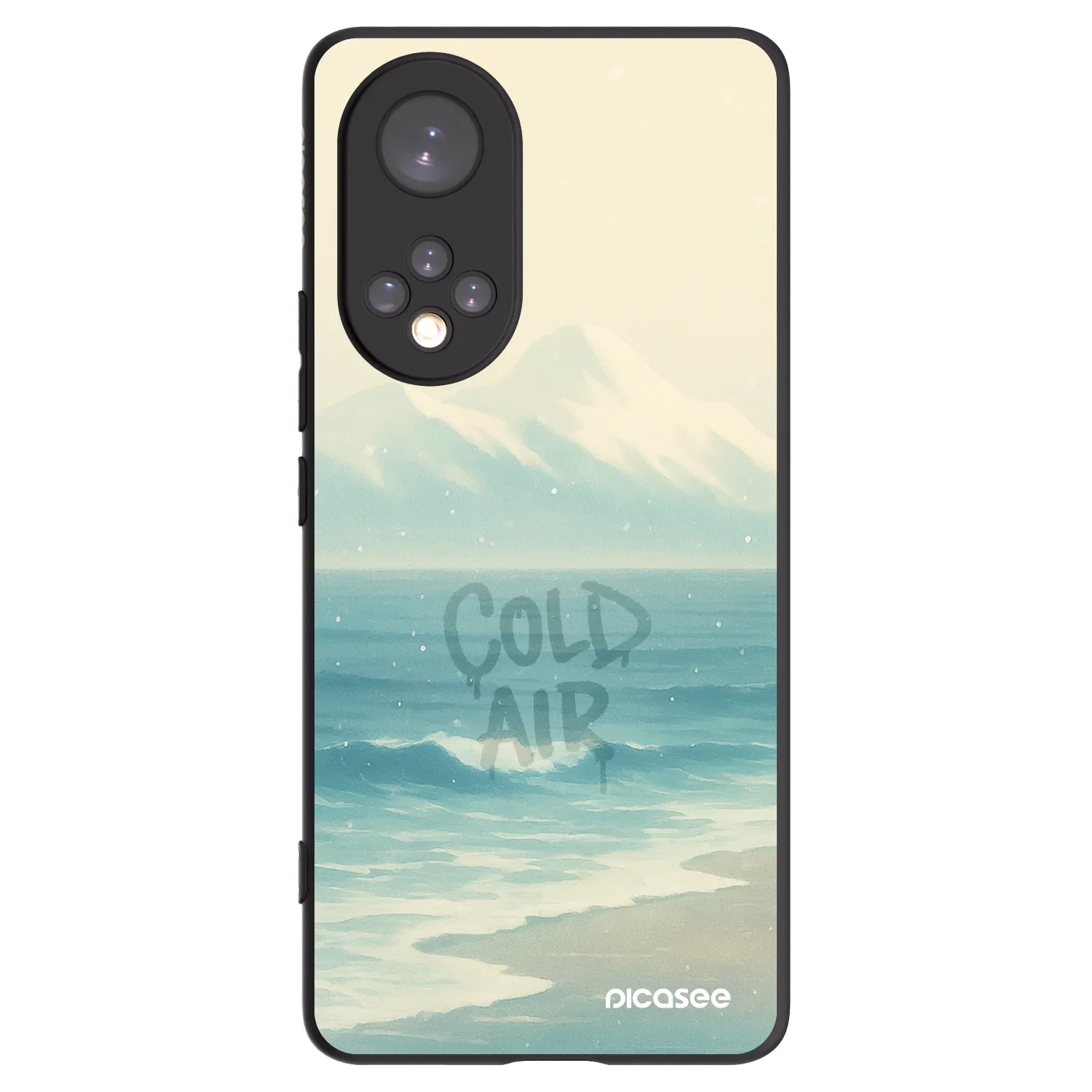 Picasee silikonový černý obal pro Honor 50 5G - COLD AIR