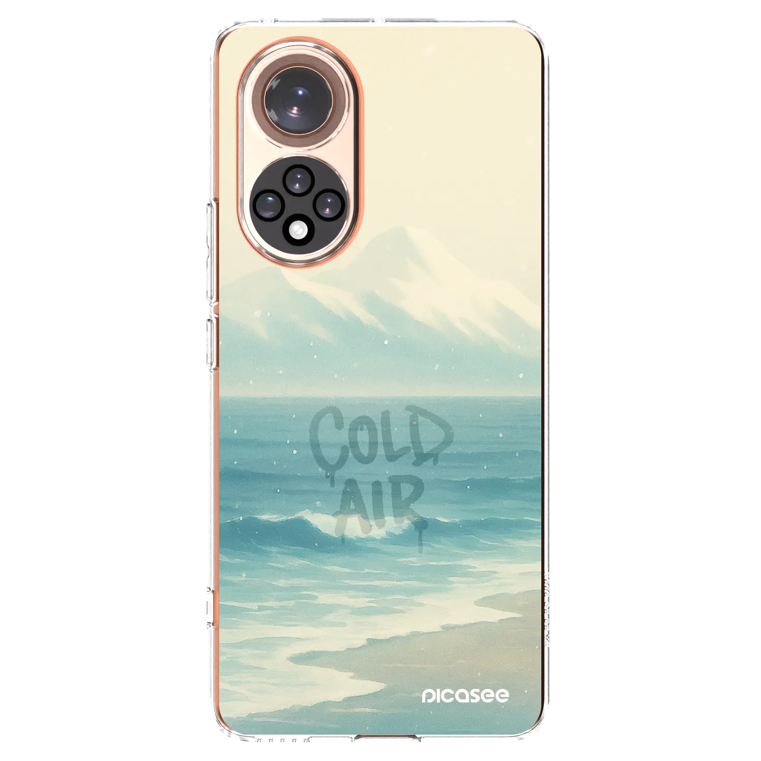 Picasee silikonový průhledný obal pro Honor 50 5G - COLD AIR
