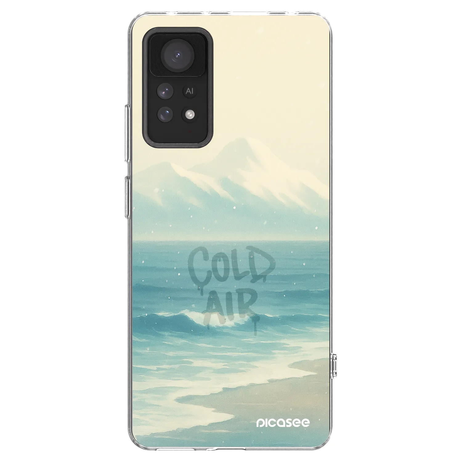 Picasee silikonový průhledný obal pro Xiaomi Redmi Note 11 Pro - COLD AIR
