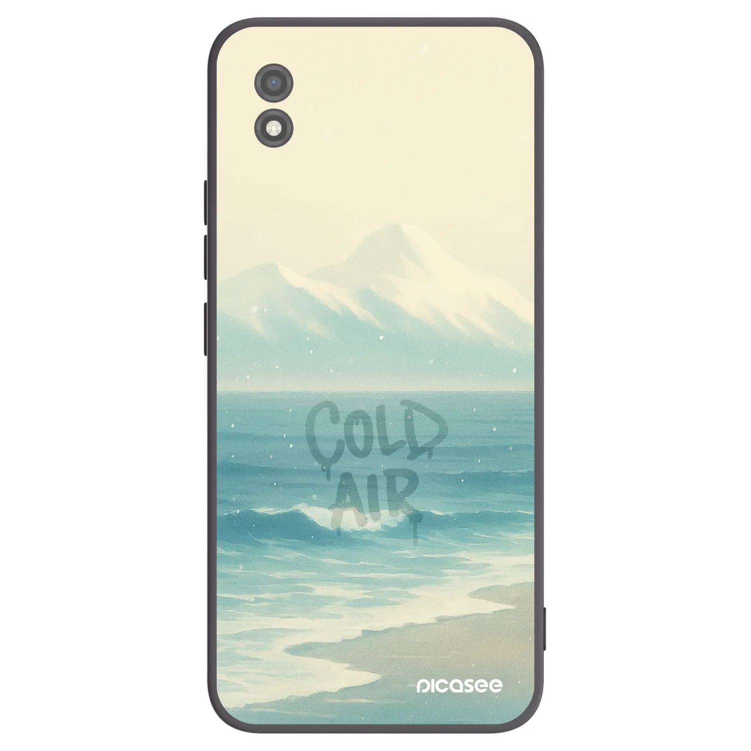 Picasee silikonový černý obal pro Realme C11 (2021) - COLD AIR