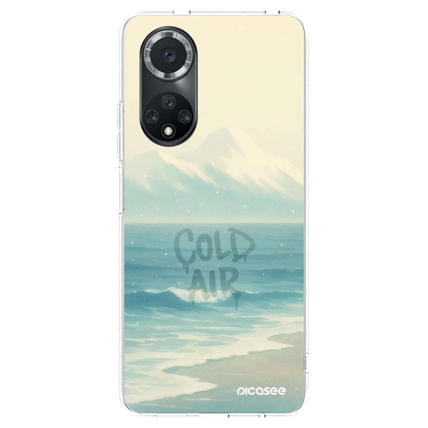 Picasee silikonový průhledný obal pro Huawei Nova 9 SE - COLD AIR