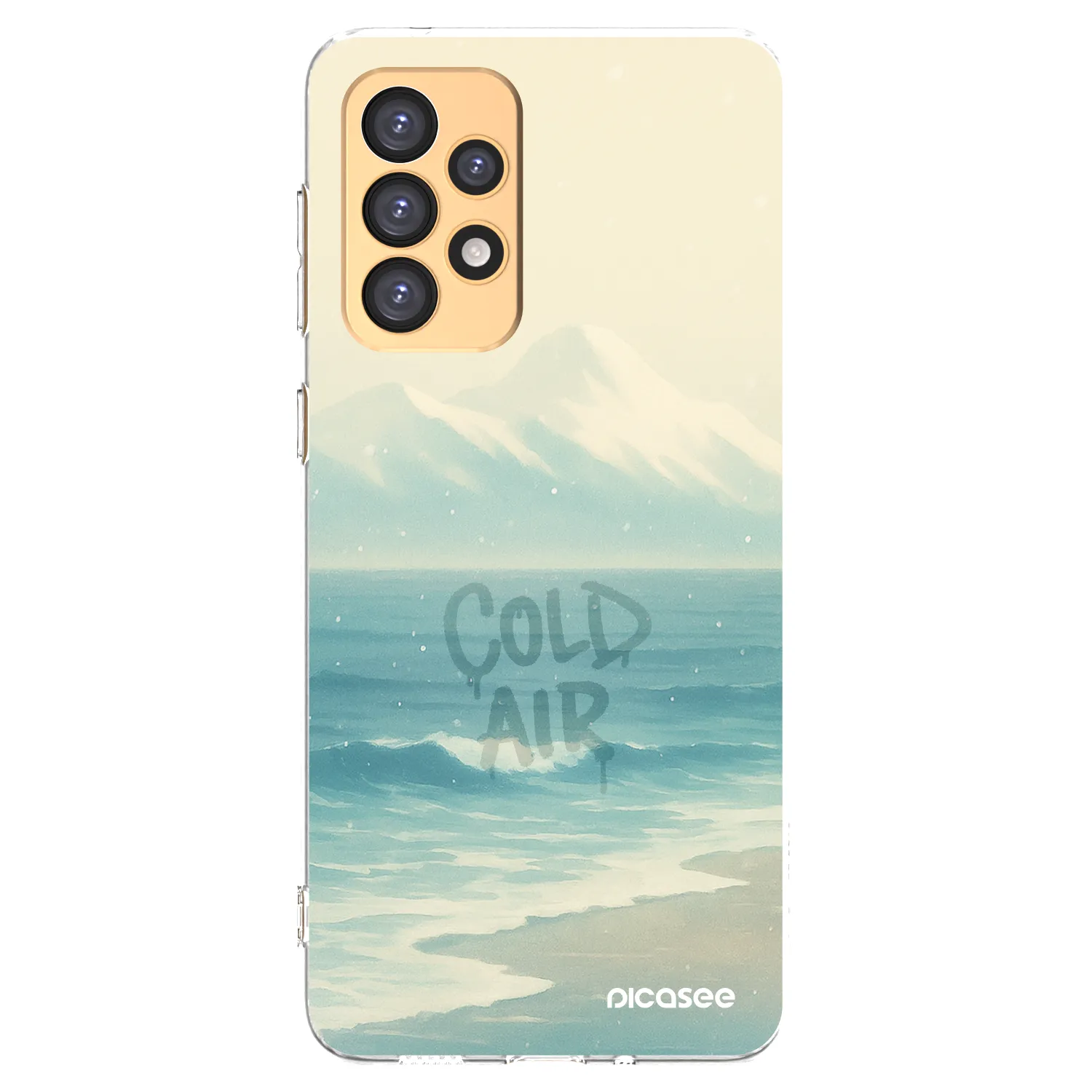 Picasee silikonový průhledný obal pro Samsung Galaxy A33 5G A336 - COLD AIR