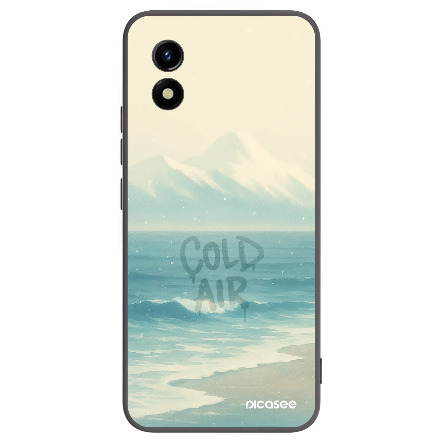 Picasee silikonový černý obal pro Vivo Y01 - COLD AIR
