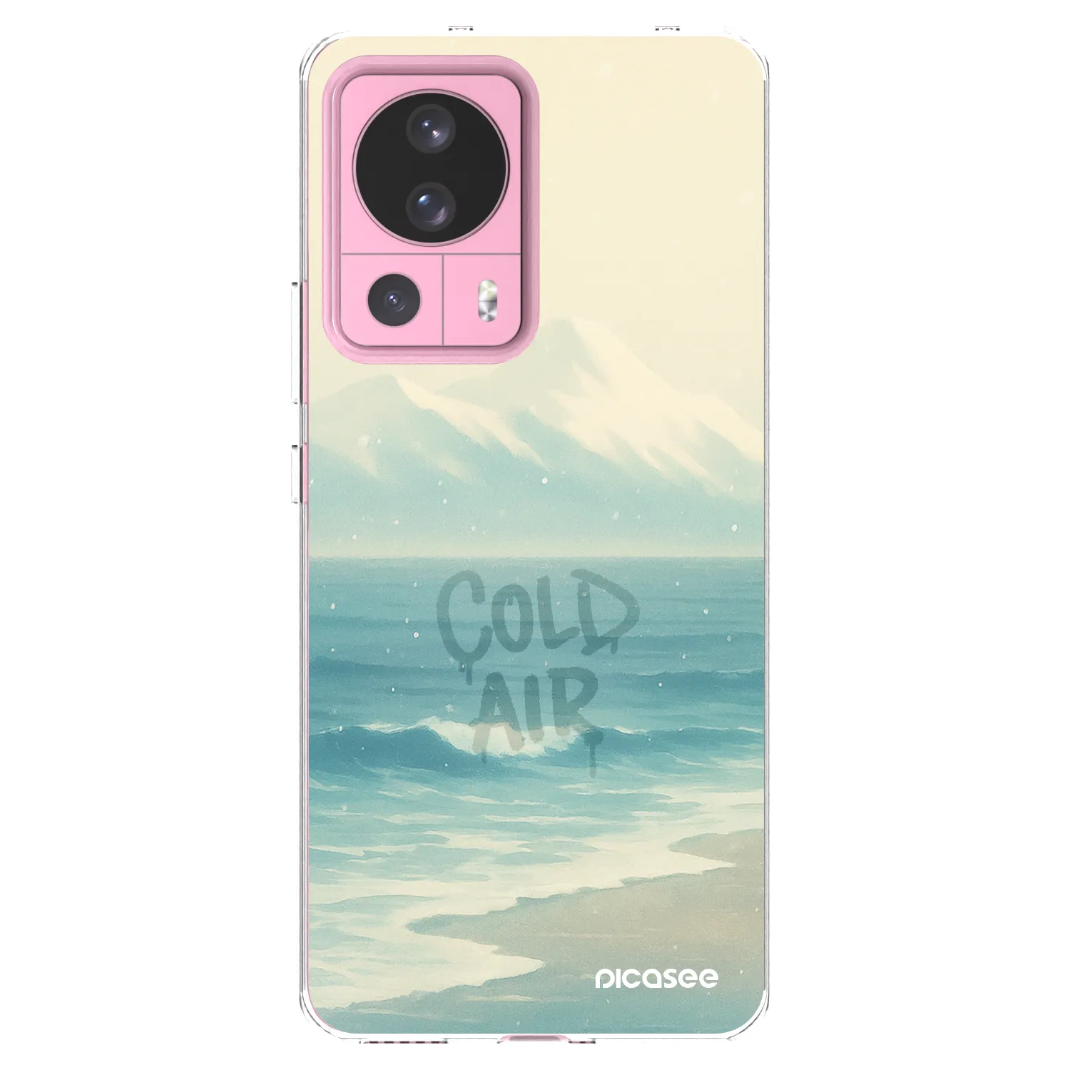Picasee silikonový průhledný obal pro Xiaomi 13 Lite - COLD AIR