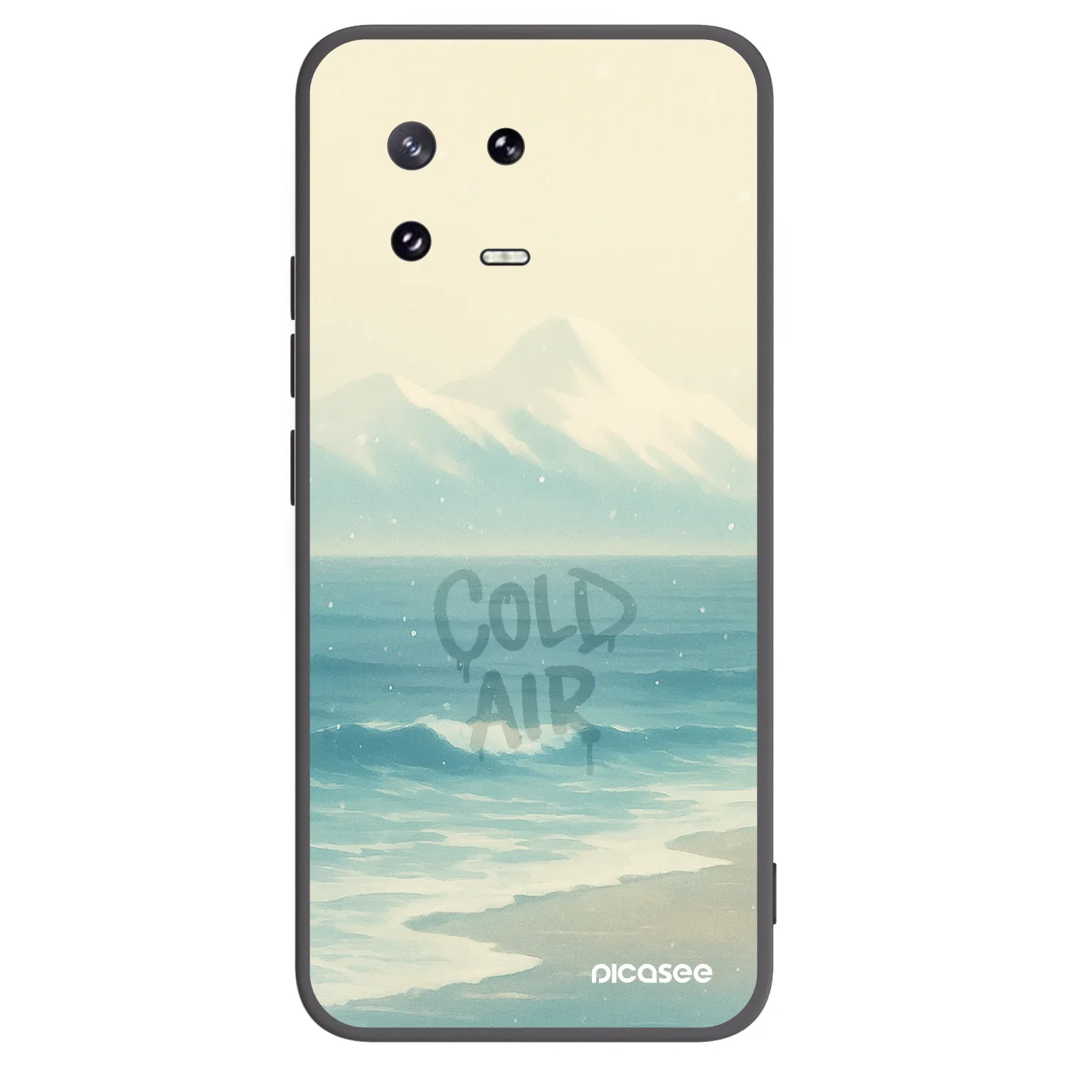 Picasee silikonový černý obal pro Xiaomi 13 Pro - COLD AIR