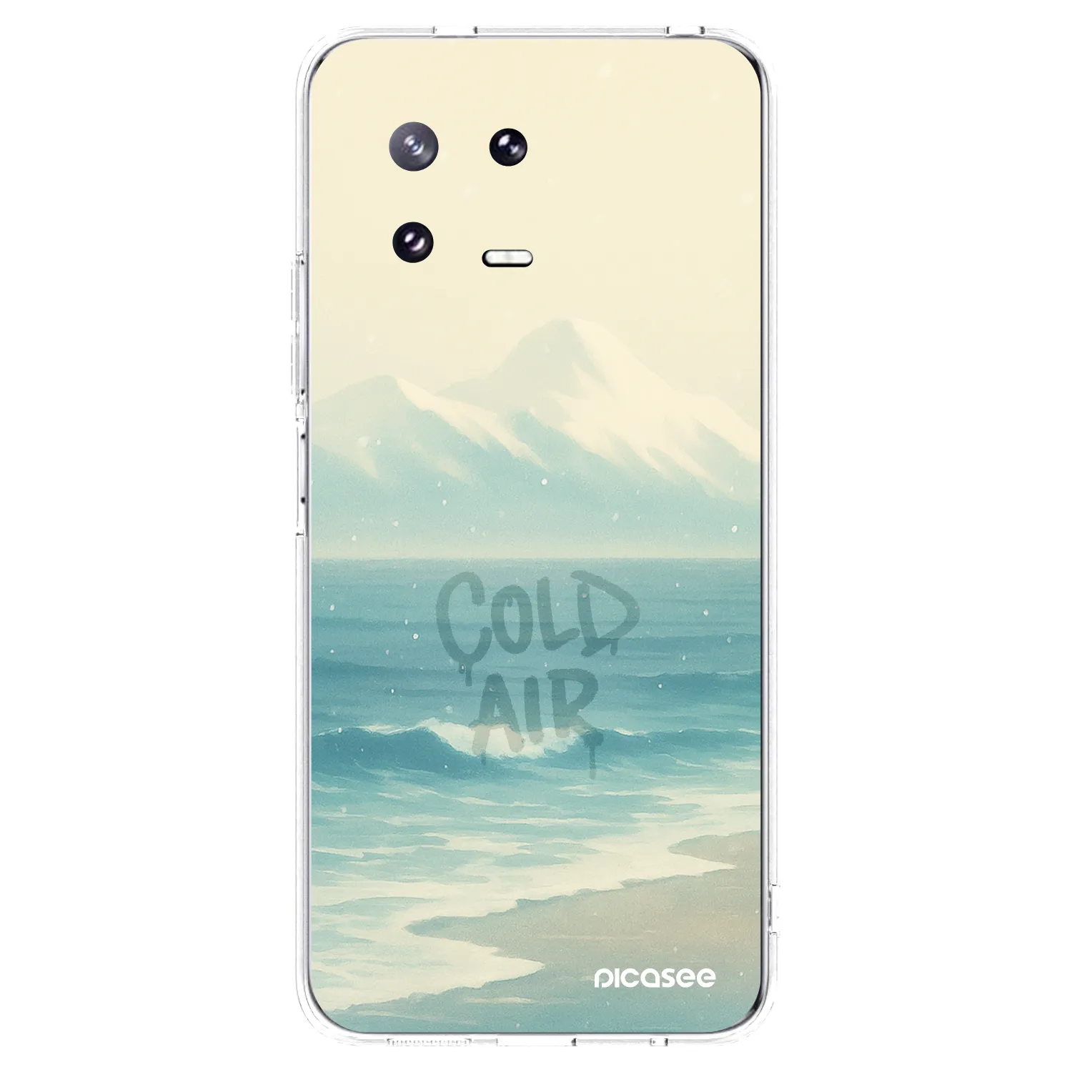 Picasee silikonový průhledný obal pro Xiaomi 13 Pro - COLD AIR