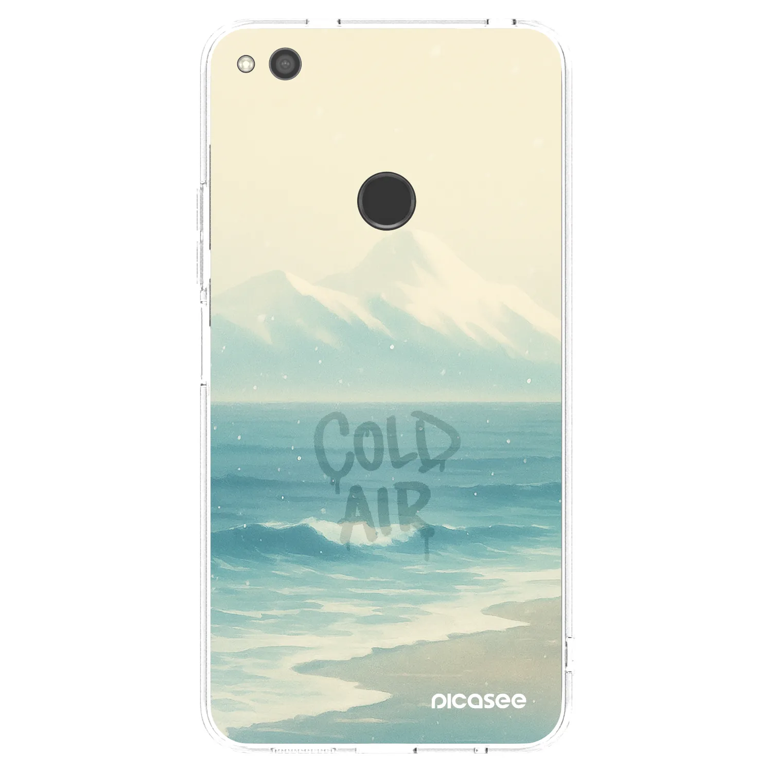 Picasee silikonový průhledný obal pro Huawei Mate 40 Pro - COLD AIR