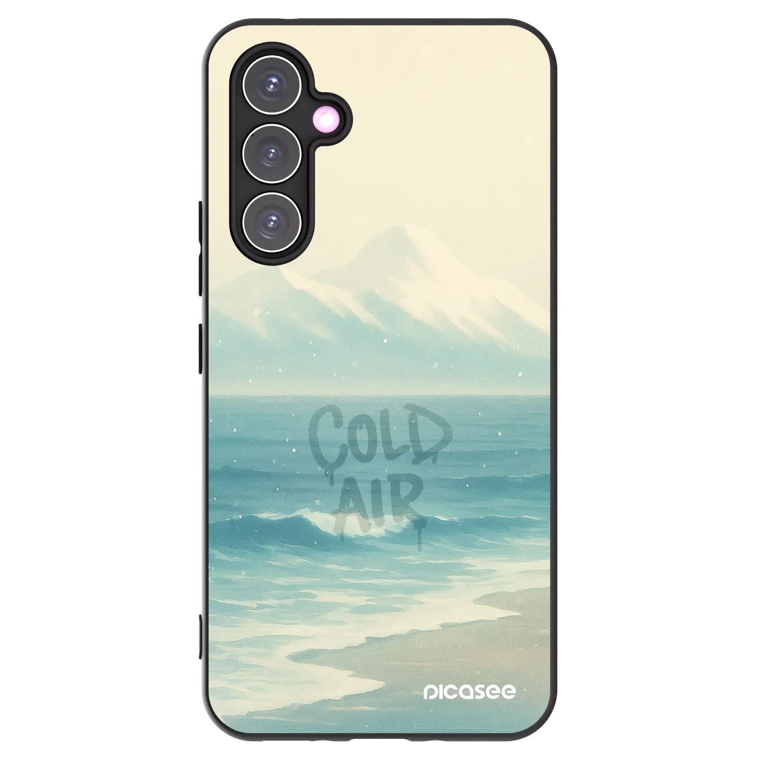 Picasee silikonový černý obal pro Samsung Galaxy A54 5G A546B - COLD AIR