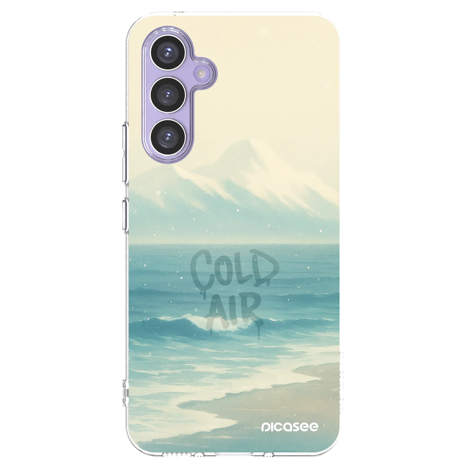Picasee silikonový průhledný obal pro Samsung Galaxy A54 5G A546B - COLD AIR