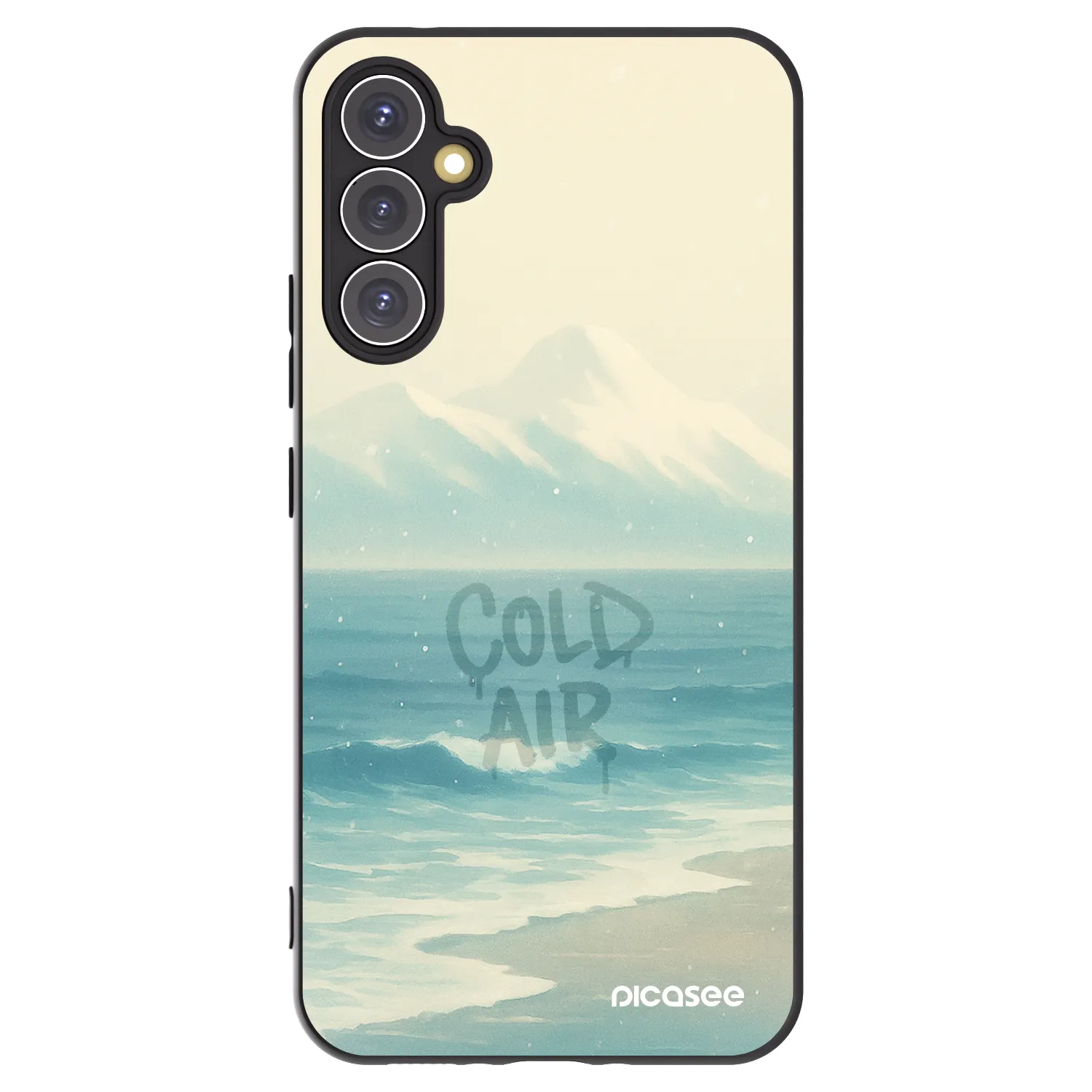 Picasee silikonový černý obal pro Samsung Galaxy A34 5G A346B - COLD AIR