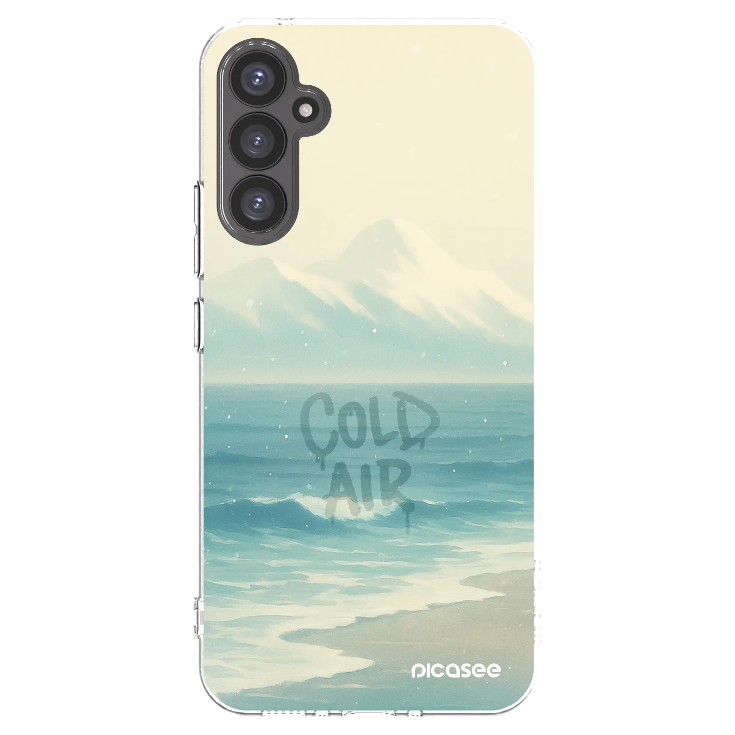 Picasee silikonový průhledný obal pro Samsung Galaxy A34 5G A346B - COLD AIR