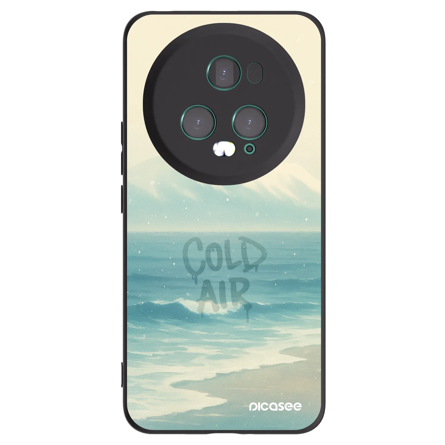 Picasee silikonový černý obal pro Honor Magic5 Pro - COLD AIR