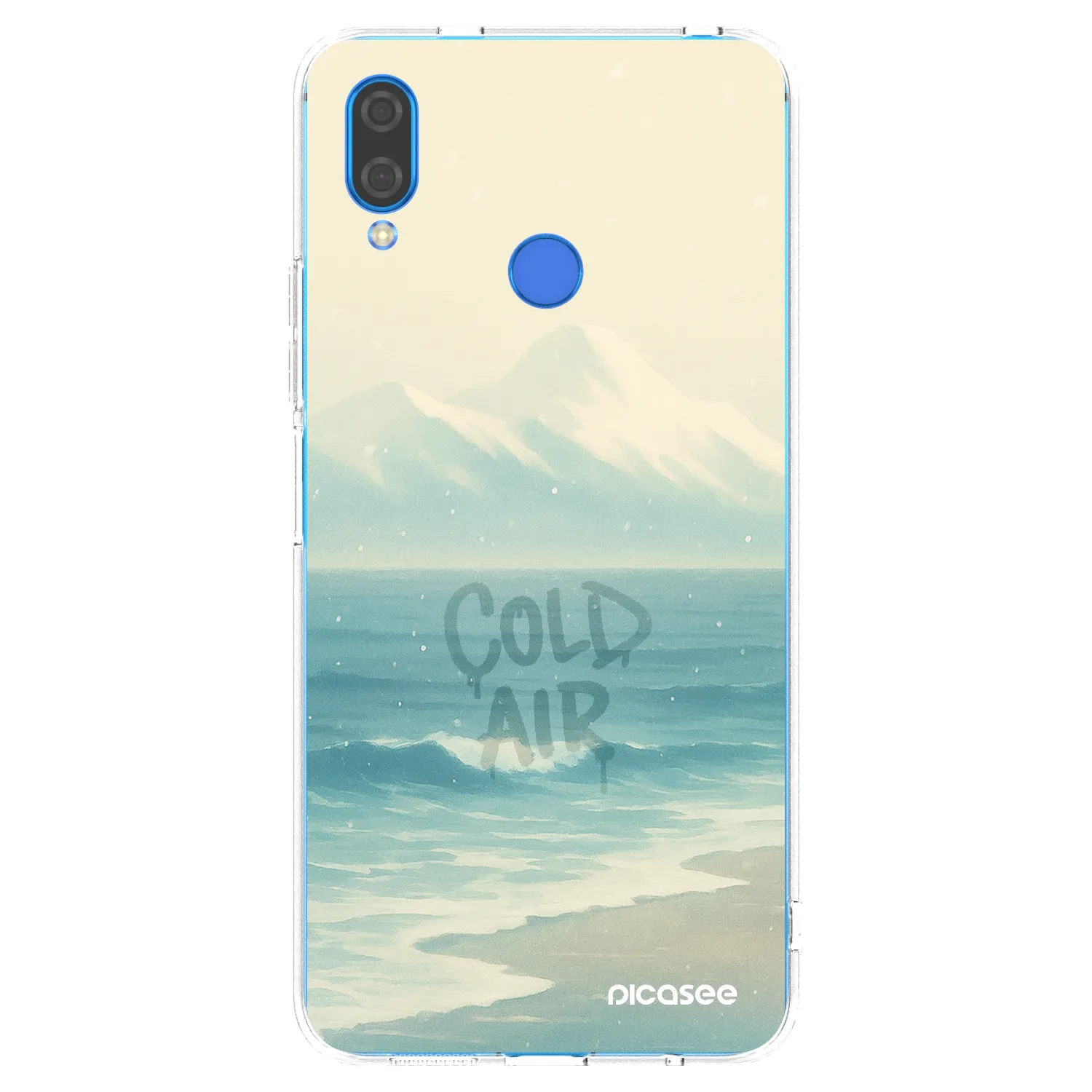 Picasee silikonový průhledný obal pro Huawei Nova 3 - COLD AIR
