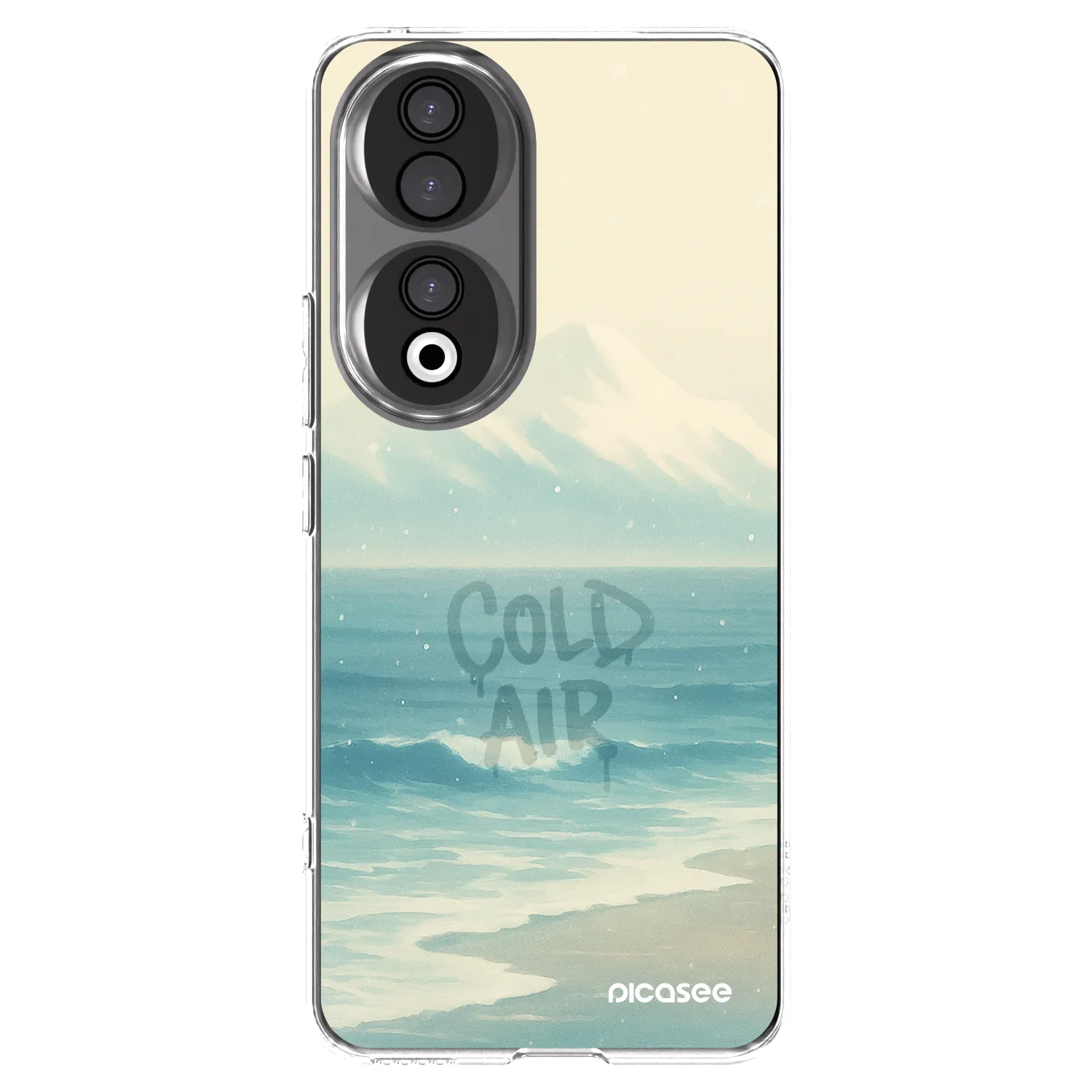 Picasee silikonový průhledný obal pro Honor 90 5G - COLD AIR