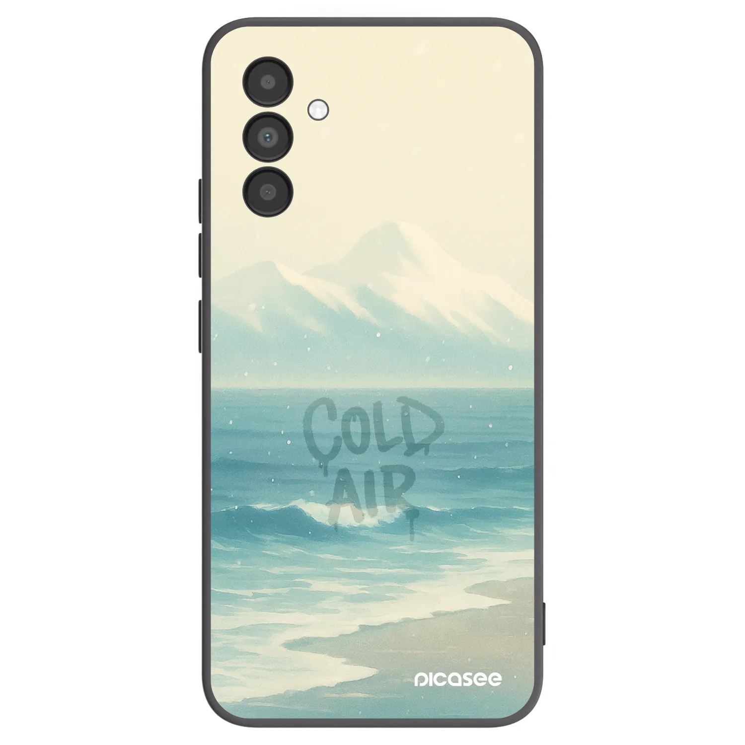 Picasee silikonový černý obal pro Samsung Galaxy A04s A047F - COLD AIR