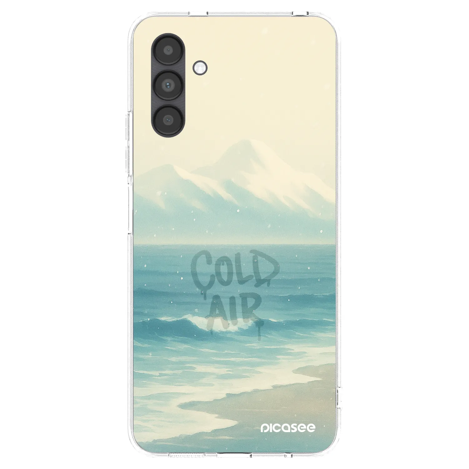 Picasee silikonový průhledný obal pro Samsung Galaxy A04s A047F - COLD AIR