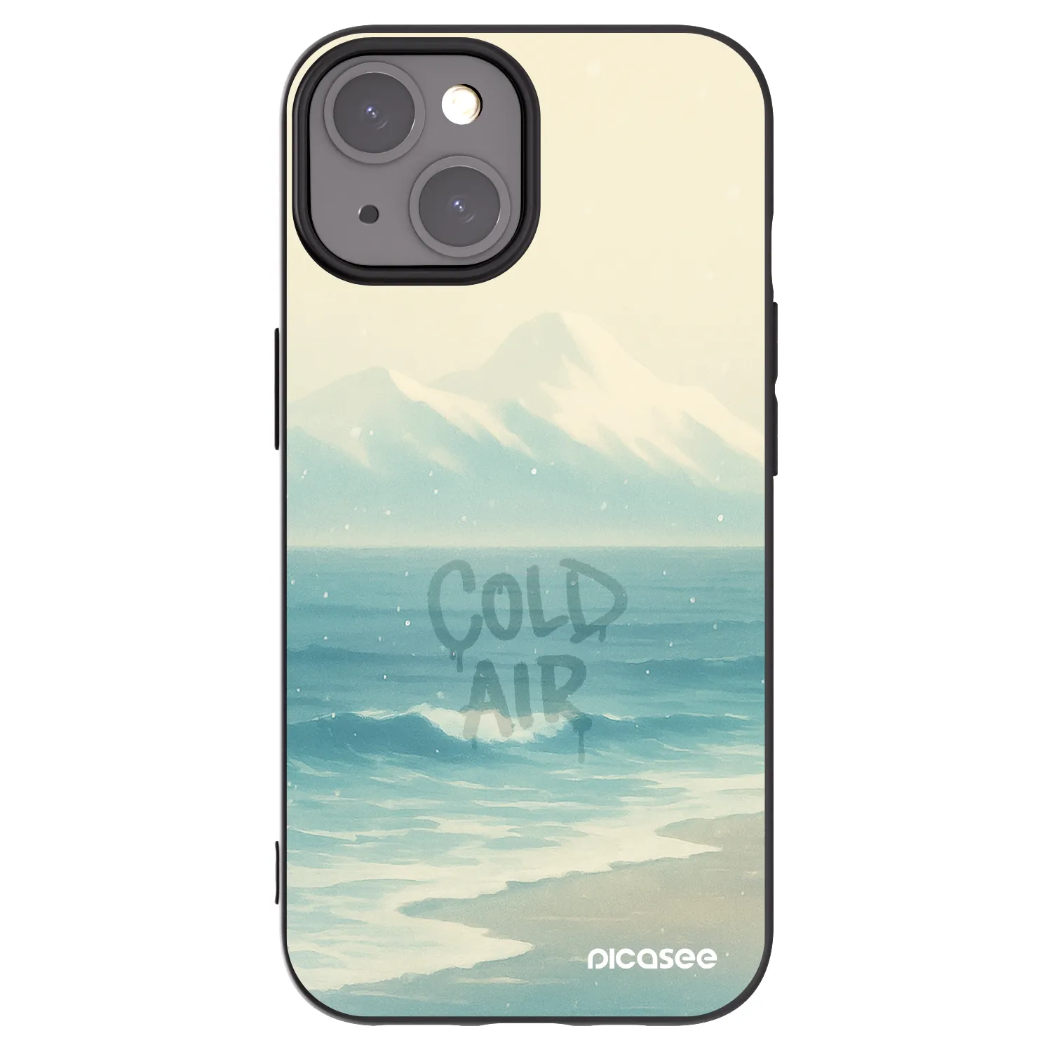 Picasee silikonový černý obal pro Apple iPhone 15 - COLD AIR
