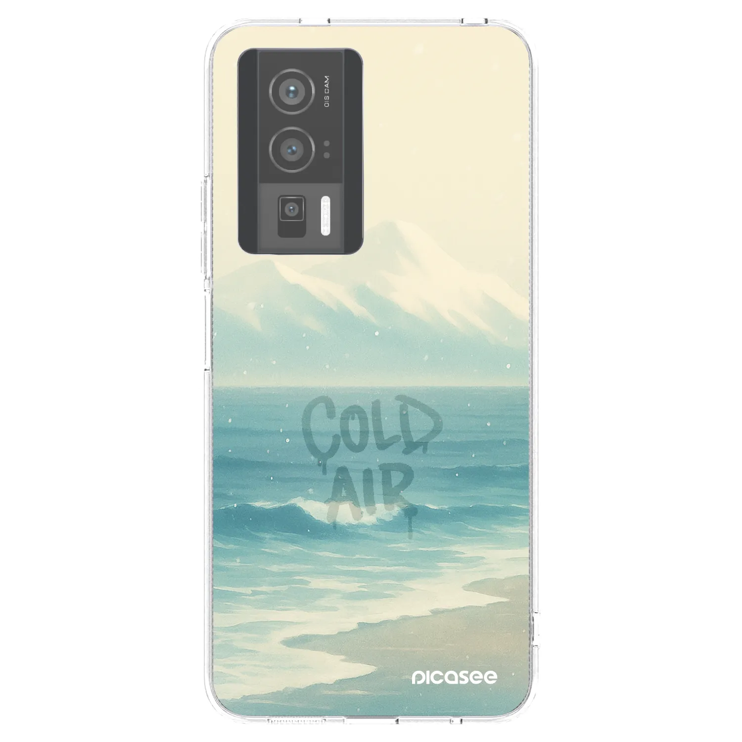 Picasee silikonový průhledný obal pro Xiaomi Poco F5 Pro 5G - COLD AIR