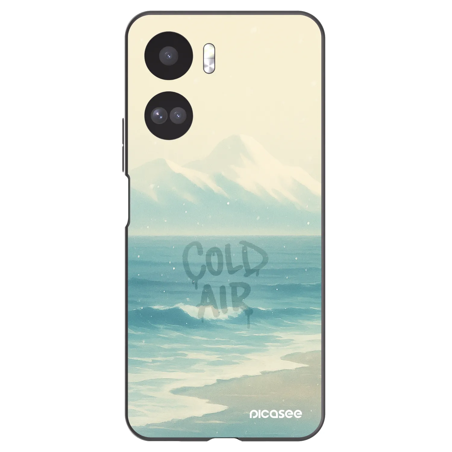 Picasee silikonový černý obal pro Honor 90 Lite 5G - COLD AIR