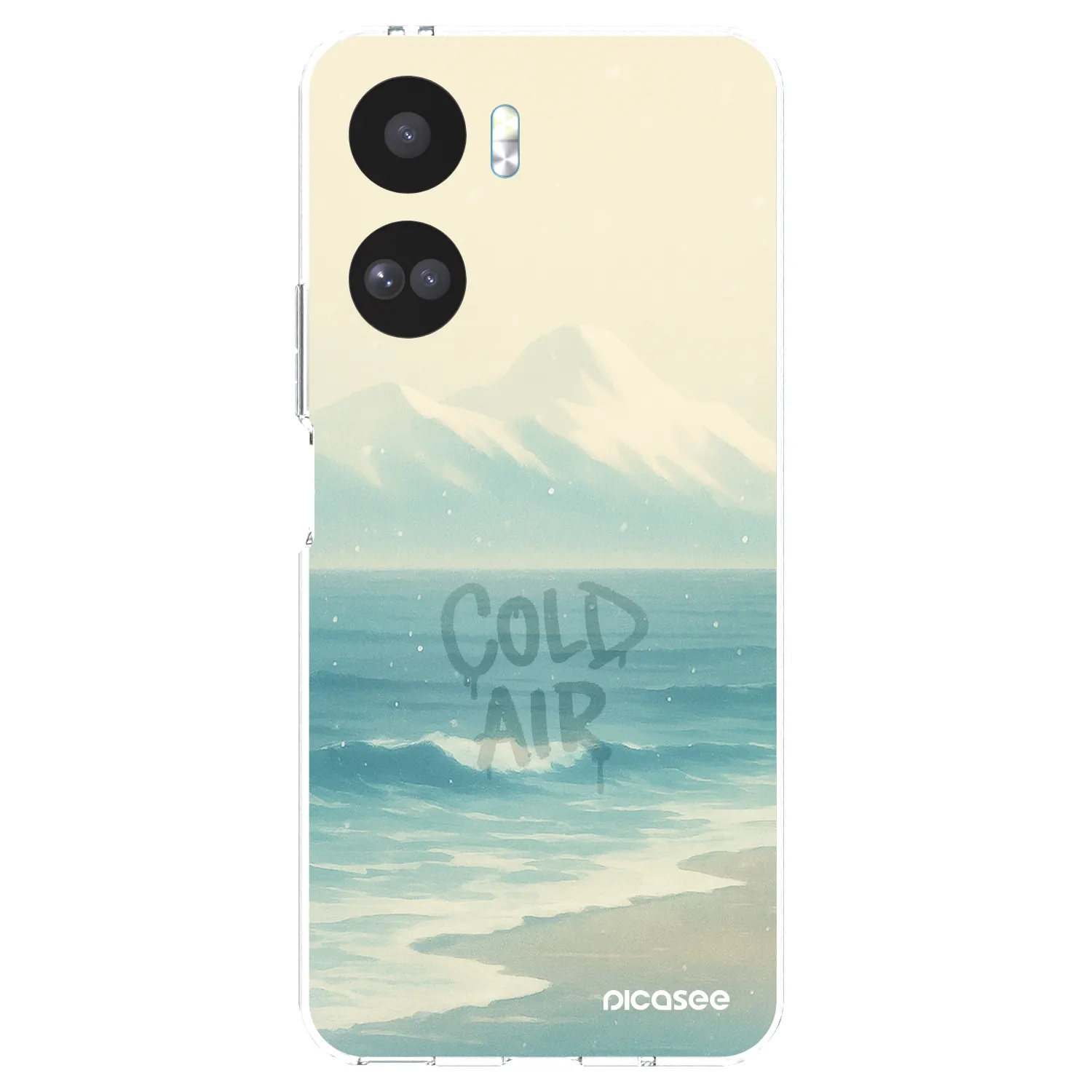 Picasee silikonový průhledný obal pro Honor 90 Lite 5G - COLD AIR