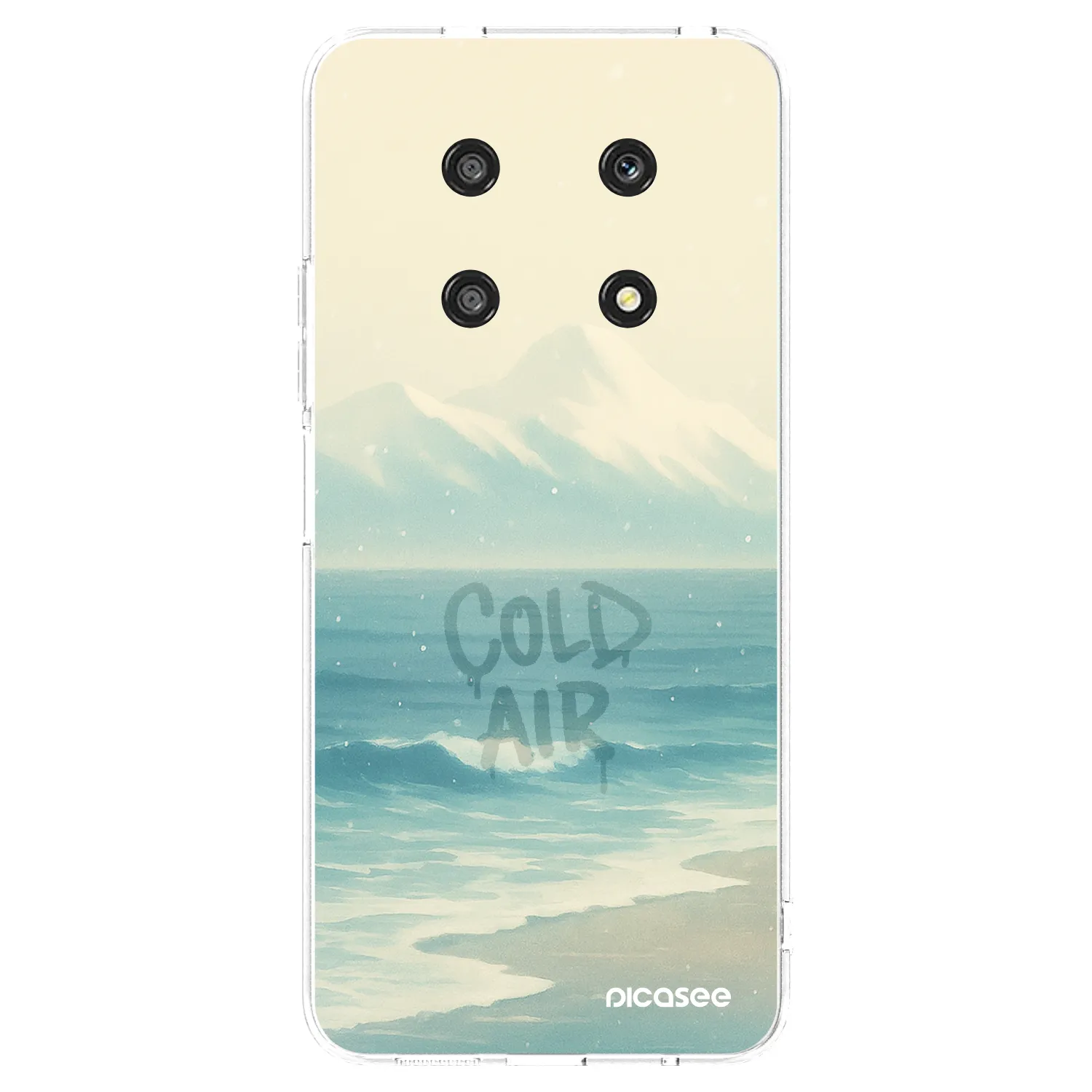 Picasee silikonový průhledný obal pro Honor Magic4 Lite 5G - COLD AIR