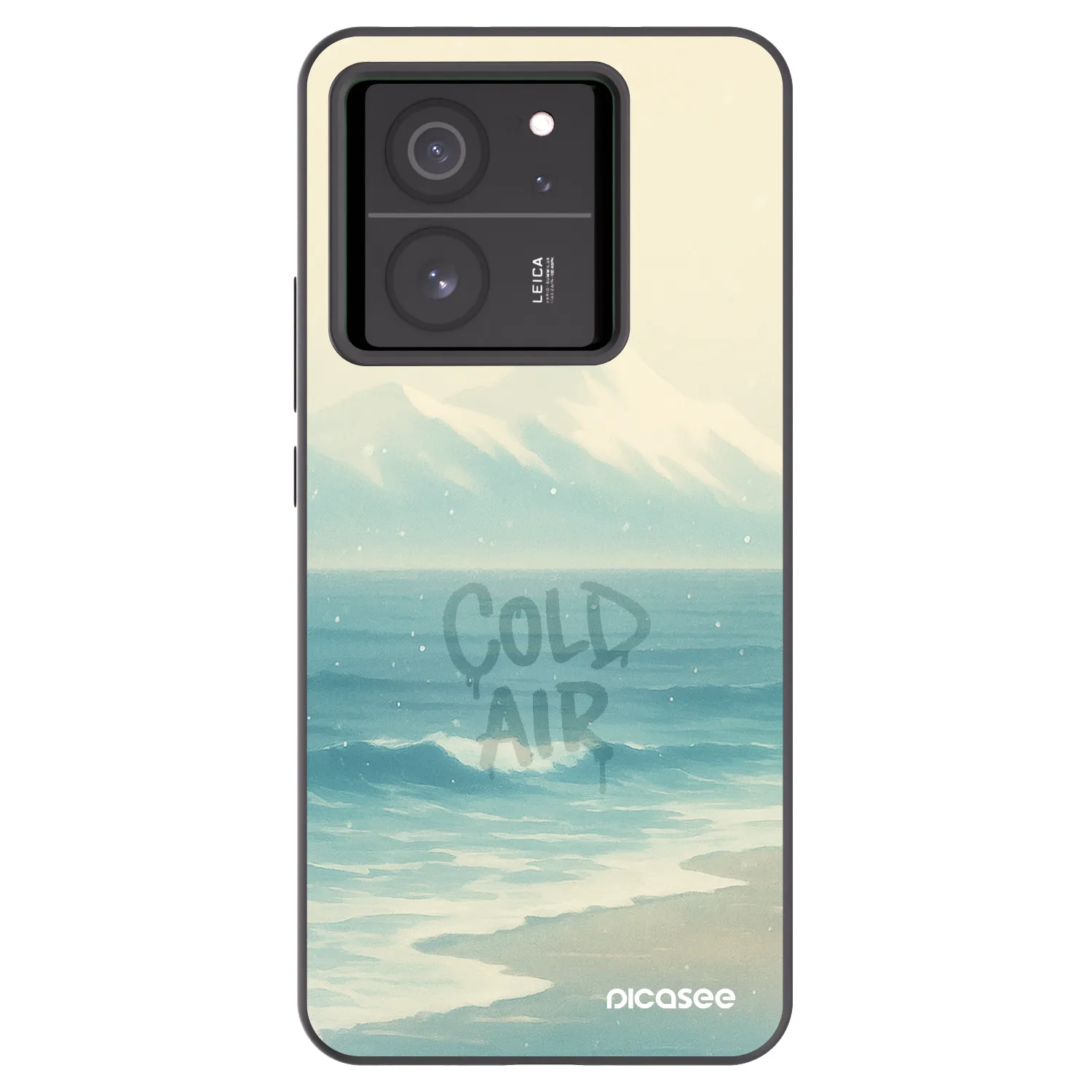 Picasee silikonový černý obal pro Xiaomi 13T - COLD AIR