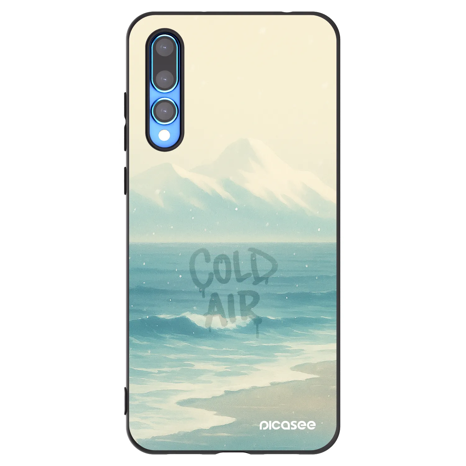 Picasee silikonový černý obal pro Huawei P20 Pro - COLD AIR