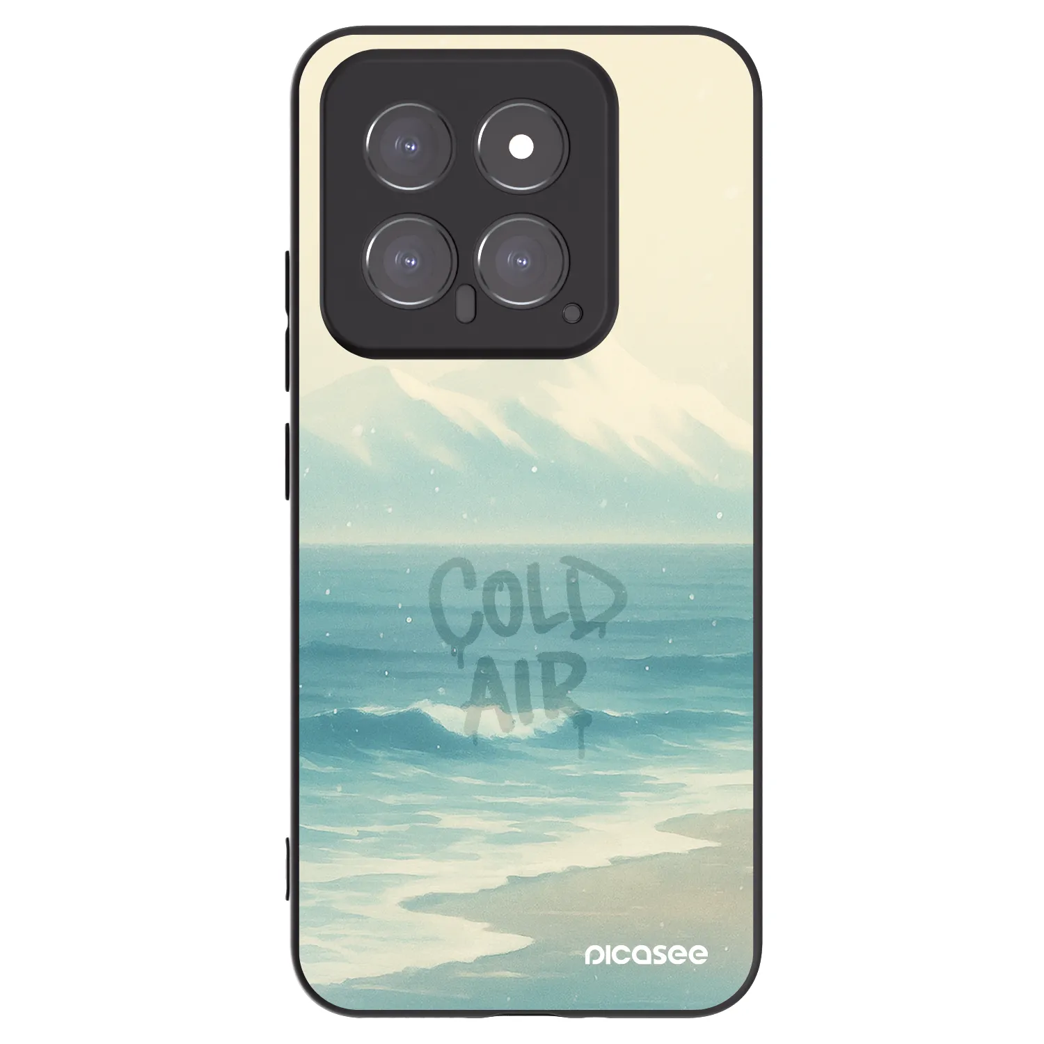 Picasee silikonový černý obal pro Xiaomi 14 - COLD AIR